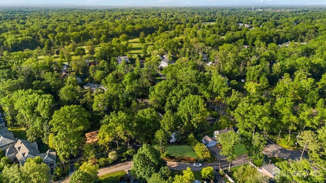 2 Beech Ln, Edison, NJ 08820 - aerial view of property and surrounding area with a heavily wooded area