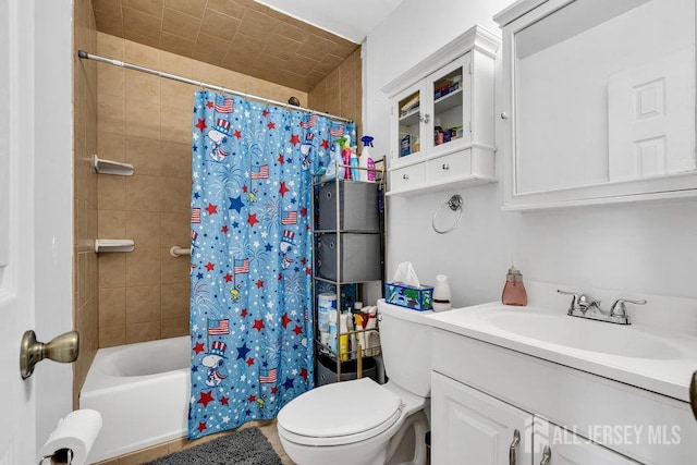 557 Howard Ave, Middlesex, NJ 08846 - bathroom featuring vanity and shower / bath combo