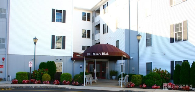 view of property