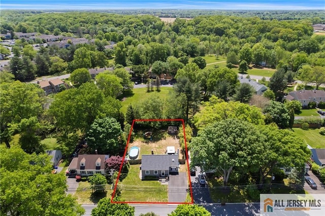 view of property location featuring property parcel outlined
