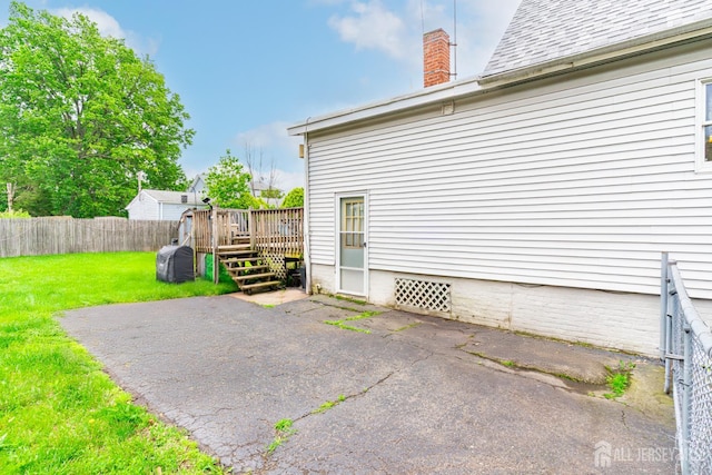 21 Suydam Ave, Edison, NJ 08817 - view of patio featuring a deck