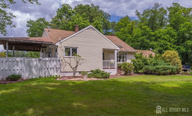 101 Weston Rd, Franklin, NJ 08873 - view of front of property with a chimney and a shingled roof
