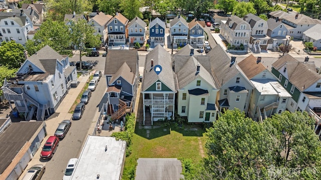 183 State St, Perth Amboy, NJ 08861 - aerial perspective of suburban area