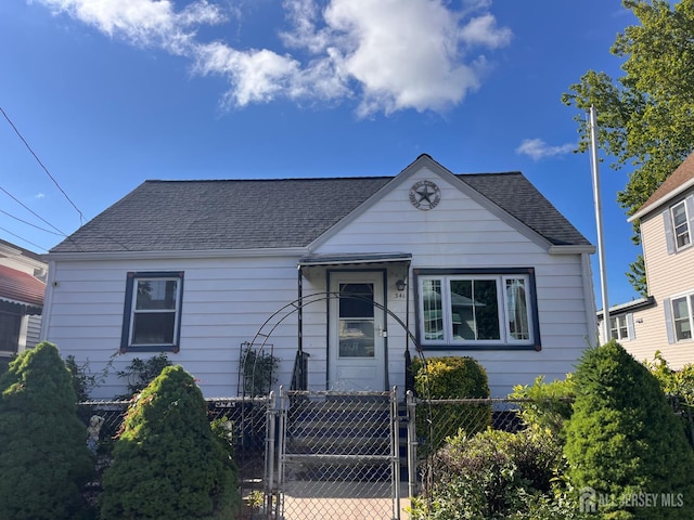 341 David St, South Amboy, NJ 08879 - view of front of property featuring a gate and roof with shingles