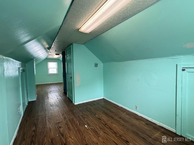 341 David St, South Amboy, NJ 08879 - additional living space with wood finished floors and vaulted ceiling