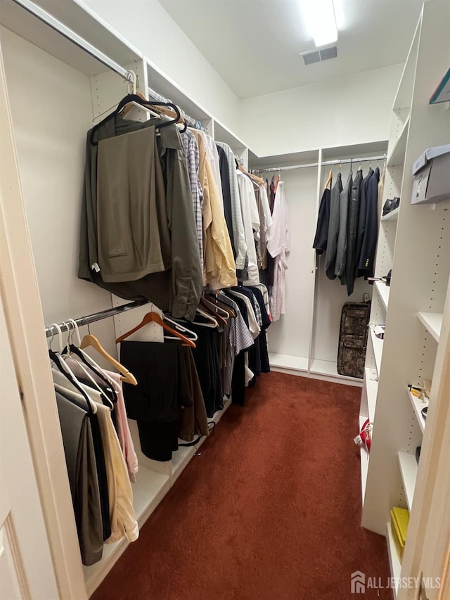 46 Dawson Ln, Monroe, NJ 08831 - spacious closet featuring visible vents and carpet