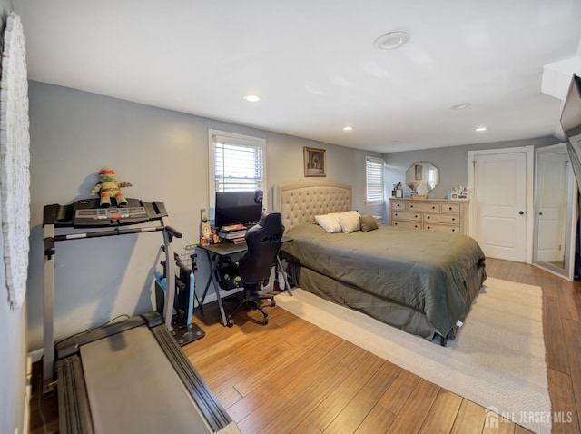 7 Kenneth Ave, Sayreville, NJ 08859 - bedroom with wood finished floors, recessed lighting, and a desk