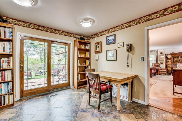 27 Landry Rd, Franklin Twsp, NJ 08873 - home office with stone finish floors