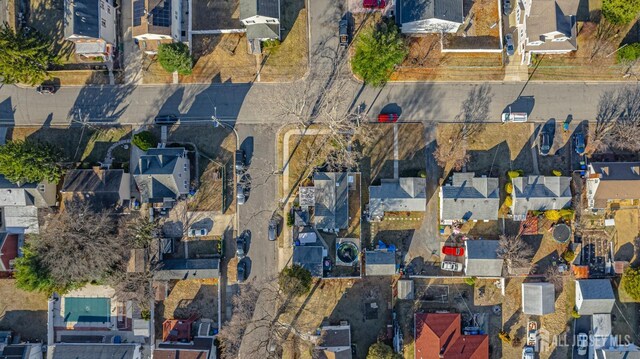 bird's eye view featuring a residential view