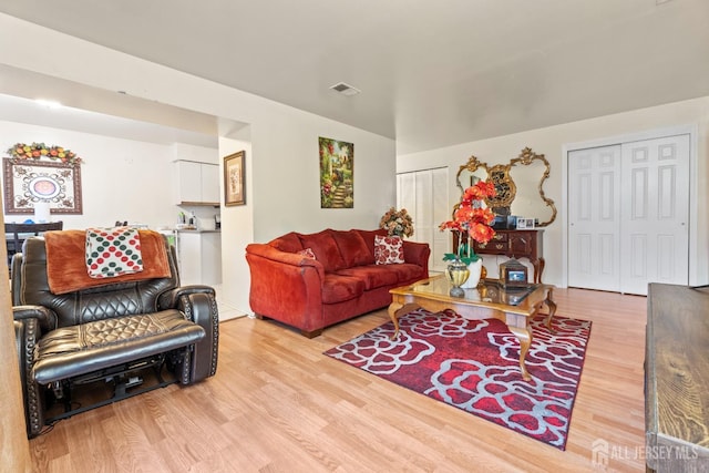 1006 Hidden Village Dr, Perth Amboy, NJ 08861 - living area with light wood-style floors