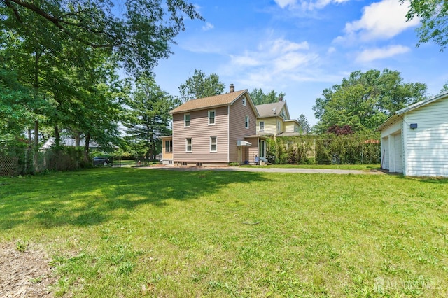 373 Rushmore Ave, Piscataway, NJ 08854 - rear view of property featuring a chimney
