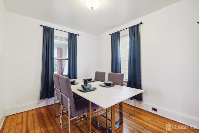 373 Rushmore Ave, Piscataway, NJ 08854 - dining area with hardwood / wood-style floors