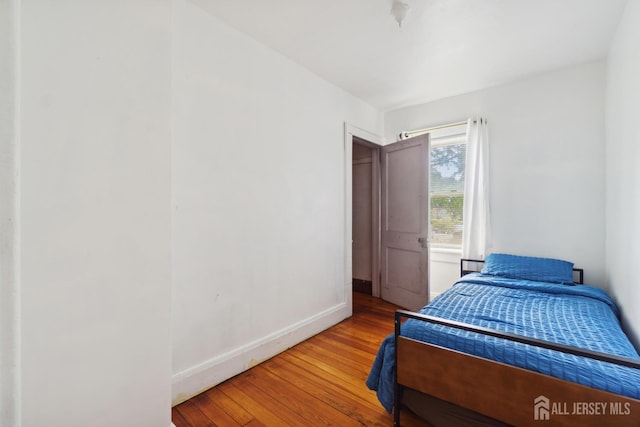 373 Rushmore Ave, Piscataway, NJ 08854 - bedroom featuring wood-type flooring and baseboards
