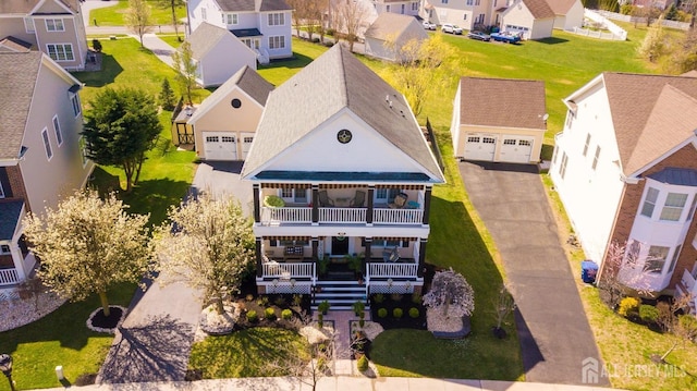 105 Recklesstown Way, Chesterfield, NJ 08515 - drone / aerial view with a residential view