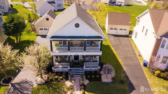 105 Recklesstown Way, Chesterfield, NJ 08515 - drone / aerial view featuring a residential view