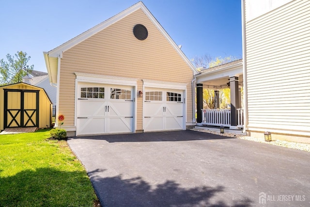105 Recklesstown Way, Chesterfield, NJ 08515 - detached garage with a shed