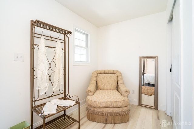 105 Recklesstown Way, Chesterfield, NJ 08515 - living area with baseboards and light wood-type flooring