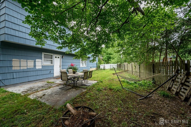 18 Chipper Dr, South Brunswick, NJ 08824 - fenced backyard with a patio