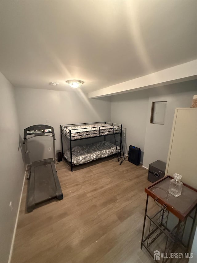 54 Magellan Way, Franklin Twsp, NJ 08823 - bedroom with wood finished floors and electric panel