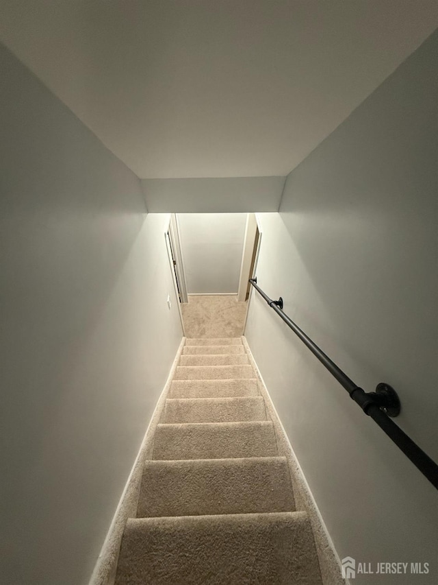 54 Magellan Way, Franklin Twsp, NJ 08823 - staircase with carpet floors and baseboards