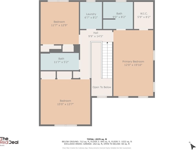 54 Magellan Way, Franklin Twsp, NJ 08823 - floor plan / room layout