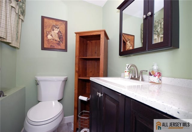 14 Albert Dr, Old Bridge, NJ 08857 - bathroom featuring vanity and toilet