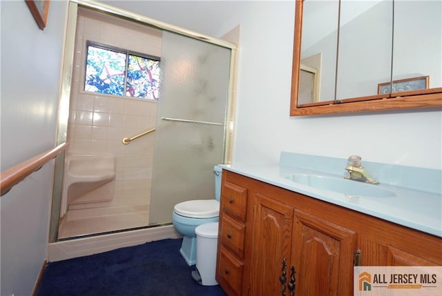 14 Albert Dr, Old Bridge, NJ 08857 - bathroom with a stall shower and vanity