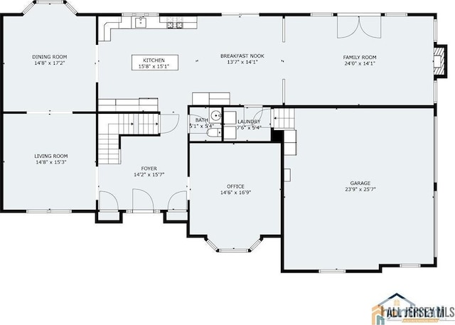 8 Adam Ct, Monroe, NJ 08831 - floor plan / room layout