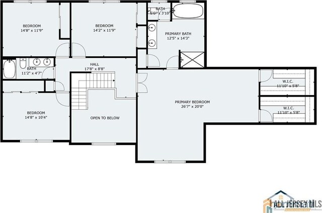 8 Adam Ct, Monroe, NJ 08831 - room layout