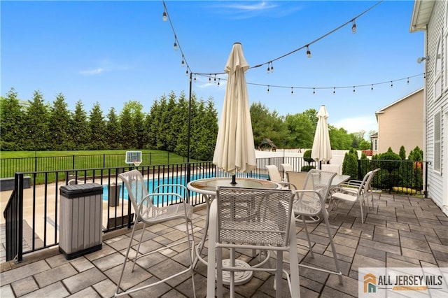 8 Adam Ct, Monroe, NJ 08831 - view of patio / terrace with outdoor dining space