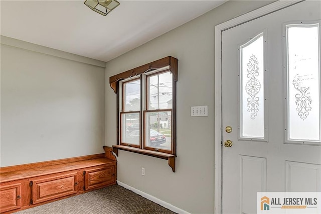 31 Lehigh Ave, Edison, NJ 08837 - foyer with carpet and baseboards