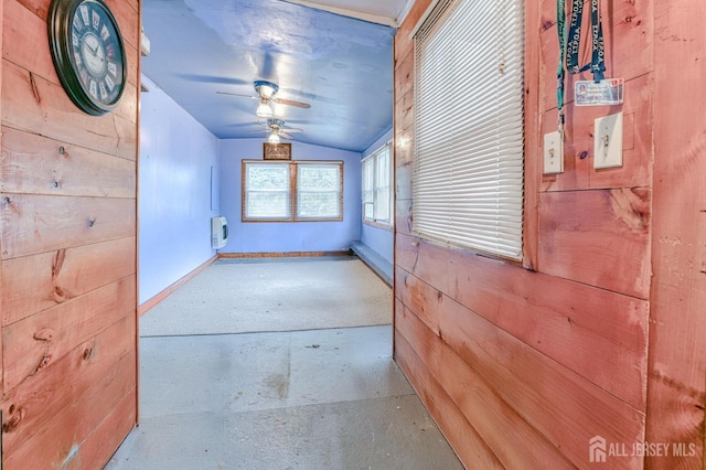 14 Bradford Rd, East Brunswick, NJ 08816 - unfurnished sunroom featuring lofted ceiling and heating unit