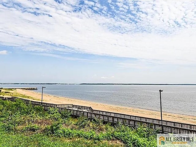 280 Shoreland Cir S, Amboy, NJ 08879 - water view featuring nearby beach