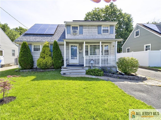 12 Louis St, Hopelawn, NJ 08861 - traditional home featuring covered porch and solar panels