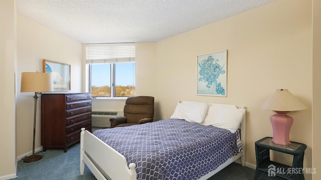 30 S Adelaide Ave Unit 7H, Highland Park, NJ 08904 - bedroom featuring carpet floors and a textured ceiling