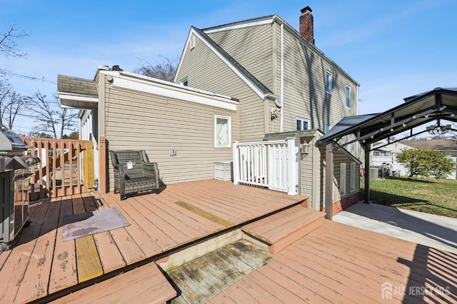 6 Claremont Ave, Colonia, NJ 07067 - wooden terrace featuring stairs