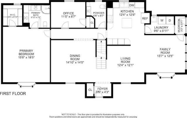 6 Claremont Ave, Colonia, NJ 07067 - floor plan / room layout