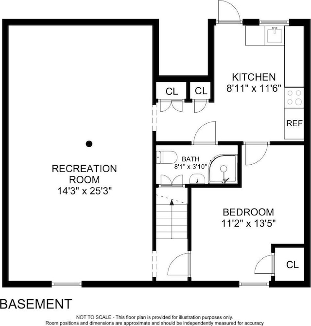 6 Claremont Ave, Colonia, NJ 07067 - floor plan / room layout