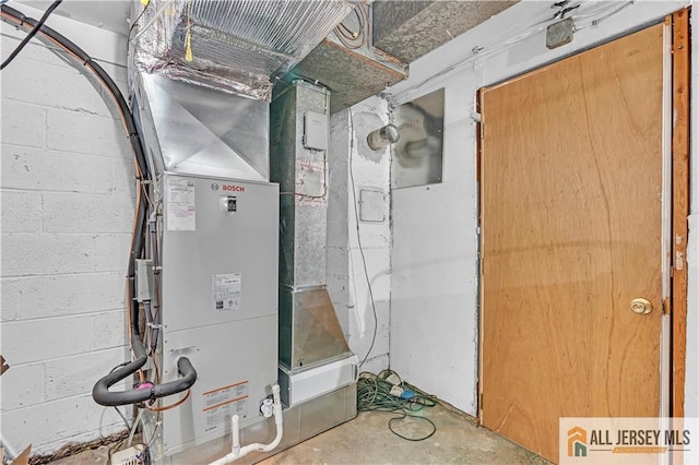 2507 Balmoral Ct, Hillsborough, NJ 08844 - utilities with heating unit