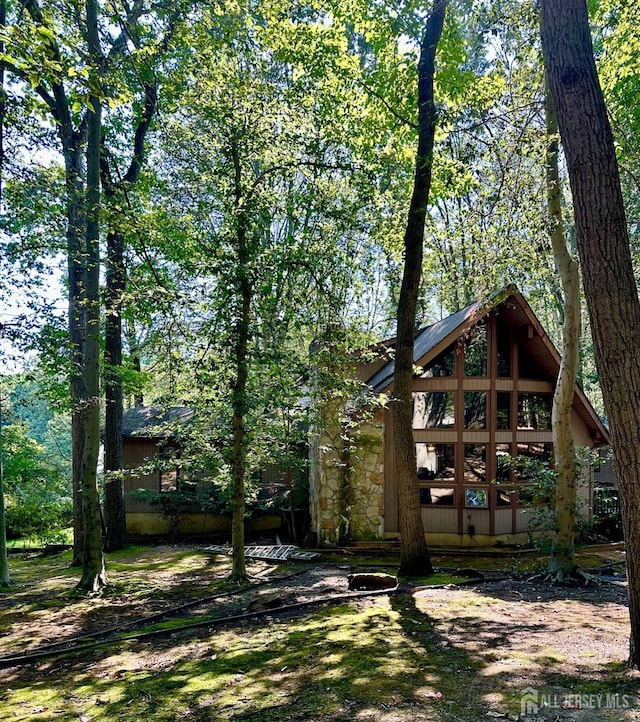 view of back of house