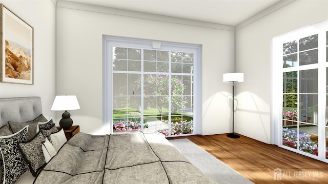 1955 Old Amwell Rd, Franklin Twsp, NJ 08873 - bedroom with wood finished floors