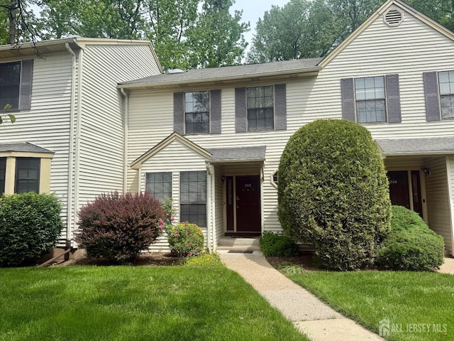 205 Timber Oaks Rd, Edison, NJ 08820 - view of front of home featuring a front lawn