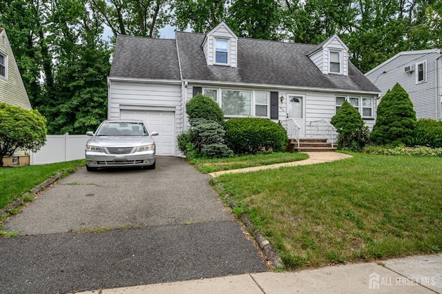 958 Apgar Ter, Rahway, NJ 07065 - new england style home with a garage, roof with shingles, and asphalt driveway
