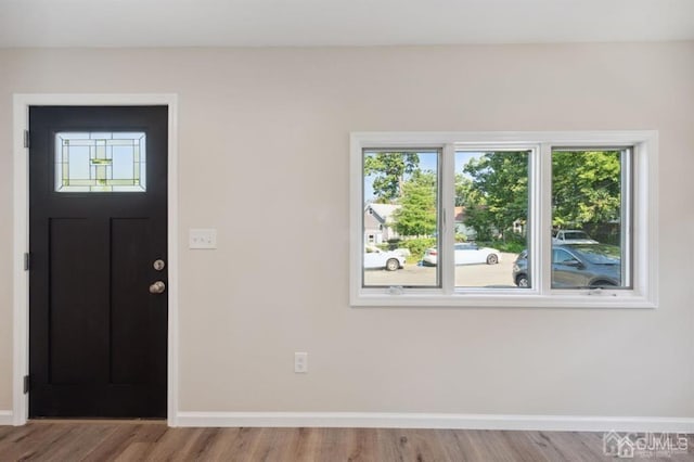 763 Prospect Ave, Old Bridge, NJ 08879 - entrance foyer featuring wood finished floors and healthy amount of natural light