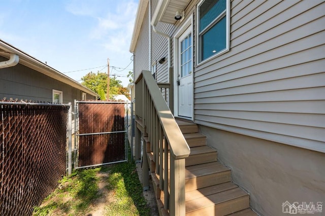 763 Prospect Ave, Old Bridge, NJ 08879 - view of property exterior with a gate