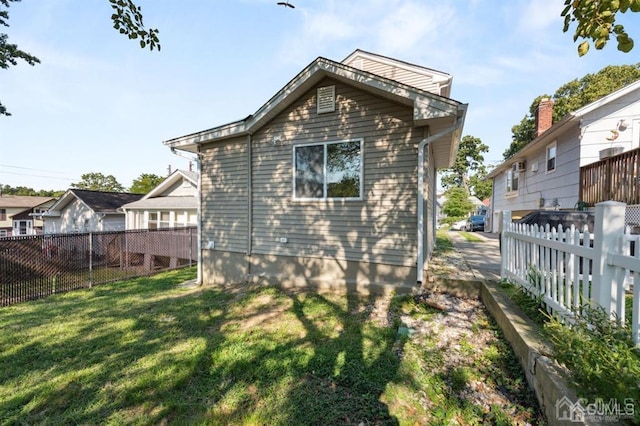 763 Prospect Ave, Old Bridge, NJ 08879 - back of house with a fenced backyard
