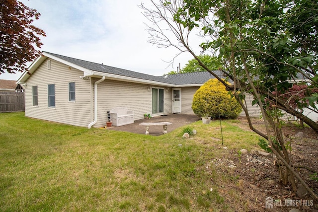 11 Drexel Ter, Monroe, NJ 08831 - back of house featuring a patio area and a shingled roof