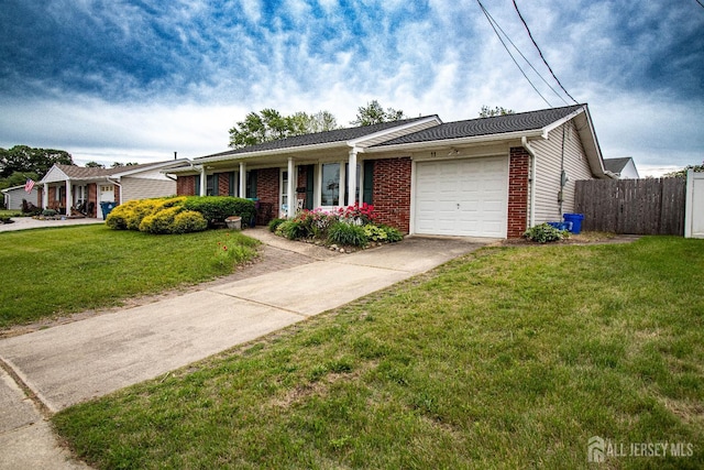 11 Drexel Ter, Monroe, NJ 08831 - ranch-style home featuring a garage, driveway, and brick siding
