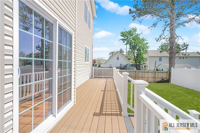view of deck