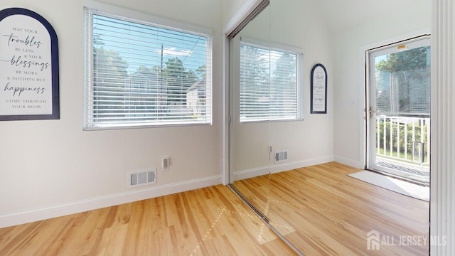 15-A Avenue B, Helmetta, NJ 08828 - spare room with wood finished floors and baseboards